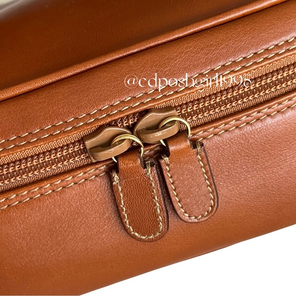 Gucci by Tom Ford mid 90s Horsebit Vanity makeup leather case tan with horsebit - Picture 6 of 16